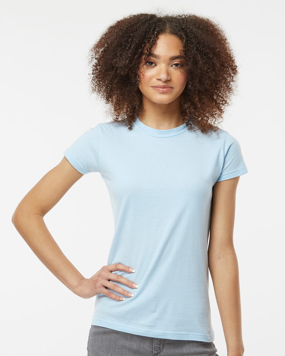 Tultex 213 Women's Fine Jersey Slim Fit T-Shirt