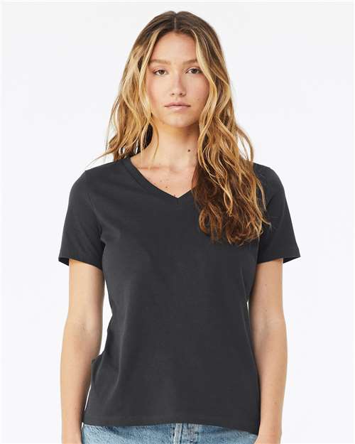 BELLA + CANVAS - Women’s Relaxed Jersey V-Neck Tee - 6405