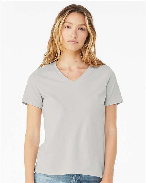 BELLA + CANVAS - Women’s Relaxed Jersey V-Neck Tee - 6405