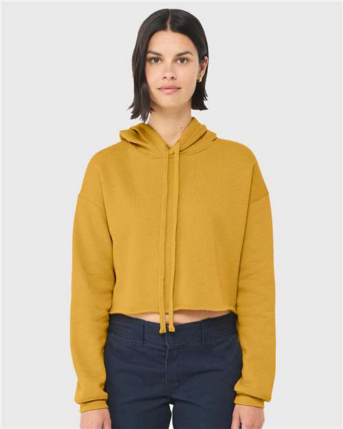 BELLA + CANVAS - Women's Crop Fleece Hoodie - 7502