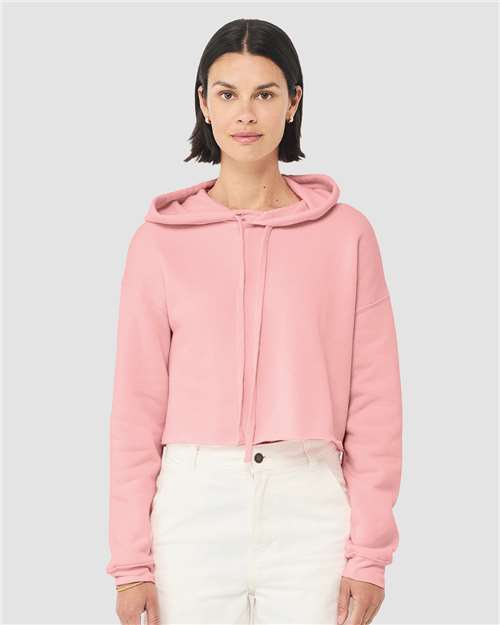 BELLA + CANVAS 7502 Women's Crop Hoodie Sweatshirt