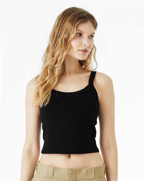BELLA + CANVAS 1012 Women's Micro Rib Spaghetti Strap Tank