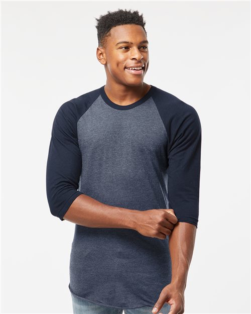 Tultex - Unisex Fine Jersey Raglan T-Shirt - 245