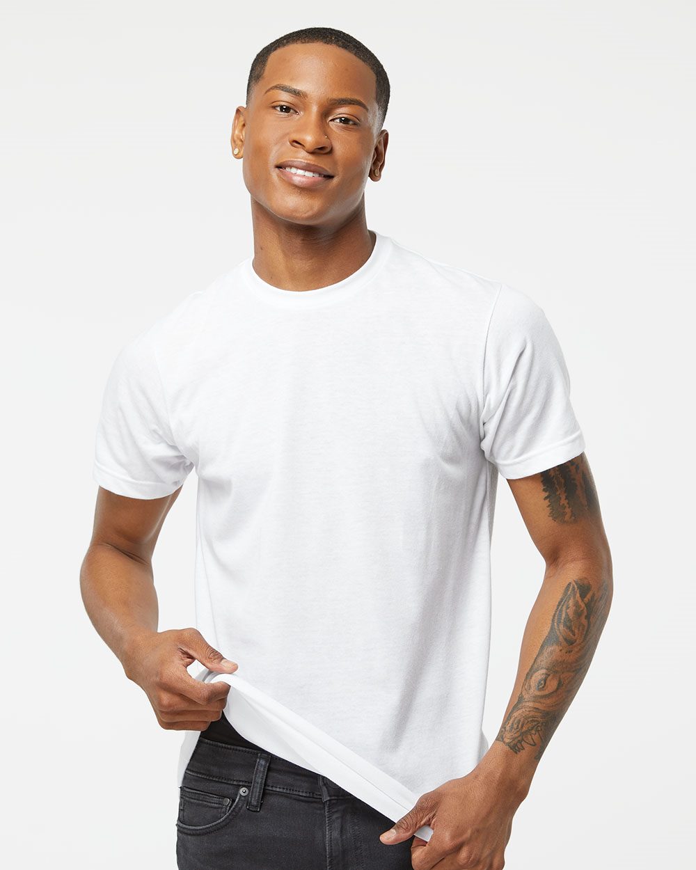 Tultex 241 Unisex Poly-Rich T-Shirt