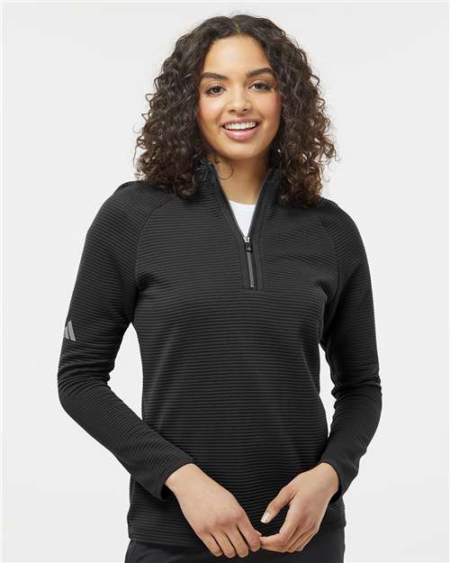 Adidas - Women's Spacer Quarter-Zip Pullover - A589