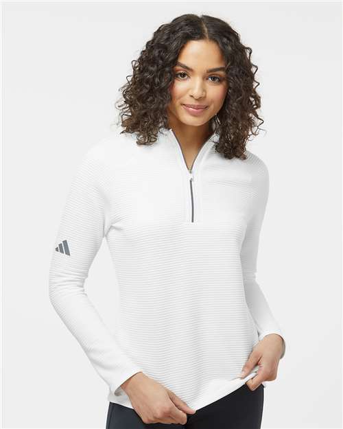 Adidas - Women's Spacer Quarter-Zip Pullover - A589