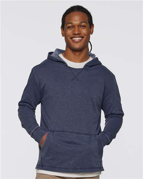 LAT 6936 Unisex Vintage Wash Hoodie Sweatshirt