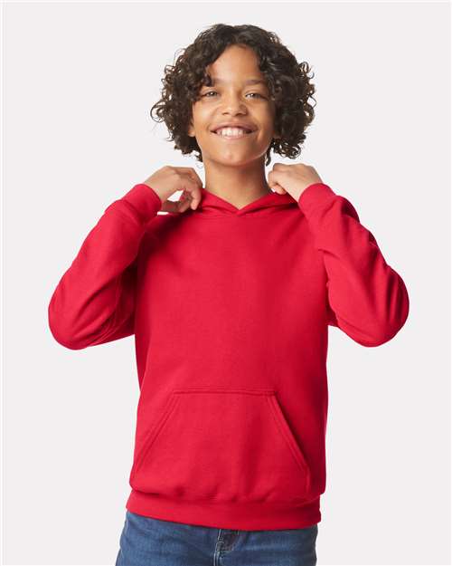 Gildan SF500B Youth Softstyle® Midweight Hooded Sweatshirt
