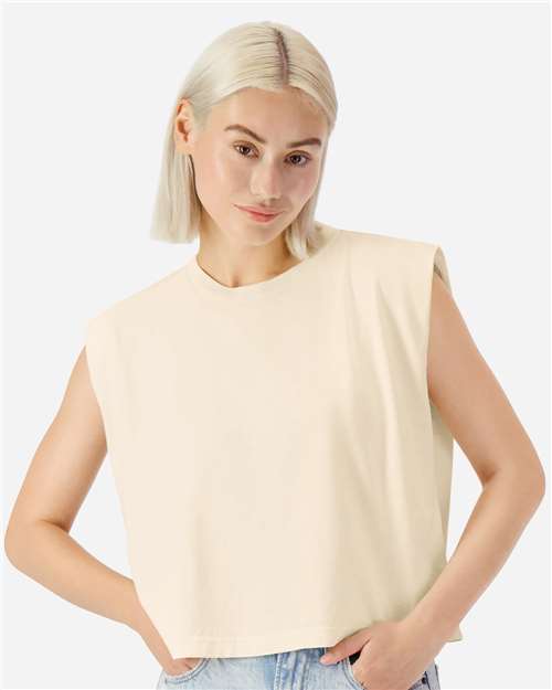 American Apparel - Women's Garment-Dyed Heavyweight Muscle Tee - 307GD
