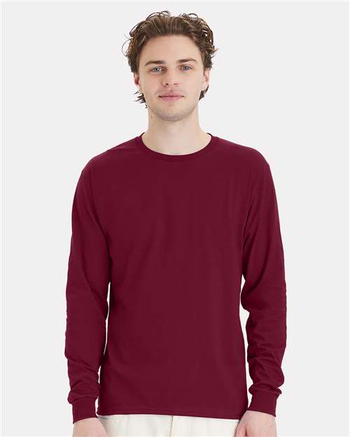 Hanes 5286 Unisex Essential-T Long Sleeve T-Shirt