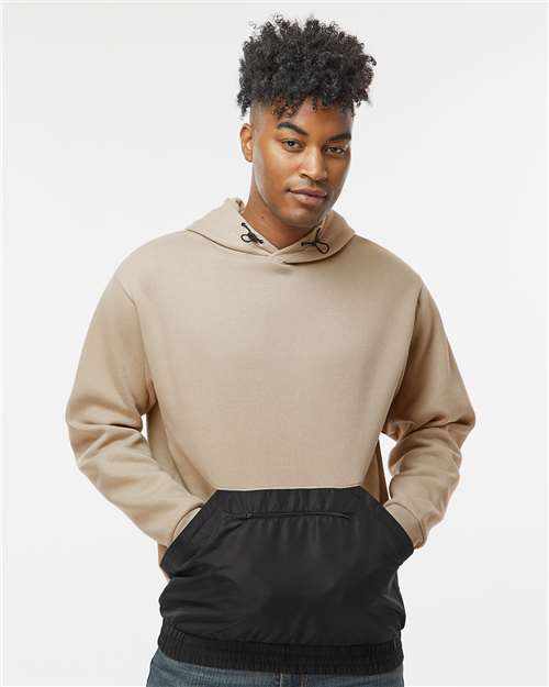 MV Sport - Unisex Mixed Media Hooded Sweatshirt - 23112