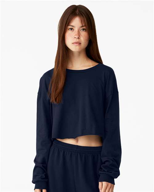 BELLA + CANVAS - FWD Fashion Women's Crop Long Sleeve Tee - 6501