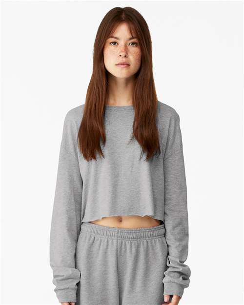 BELLA + CANVAS - FWD Fashion Women's Crop Long Sleeve Tee - 6501