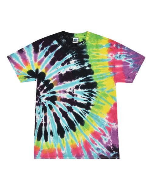 Colortone - Unisex Multi-Color Tie-Dyed T-Shirt - 1000