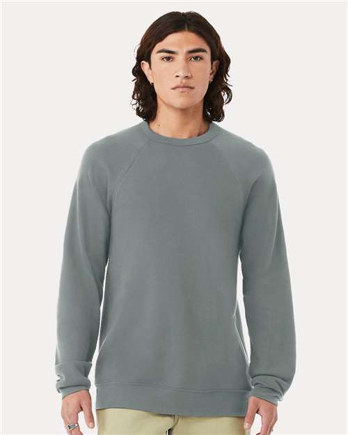 BELLA + CANVAS - Sponge Fleece Raglan Crewneck Sweatshirt - 3901