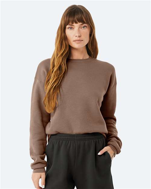 BELLA + CANVAS 3945 Unisex Sponge Fleece Drop Shoulder Crewneck Sweatshirt