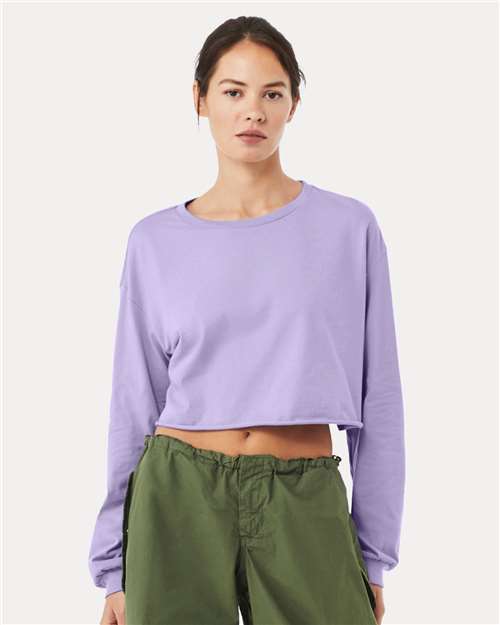 BELLA + CANVAS - FWD Fashion Women's Crop Long Sleeve Tee - 6501