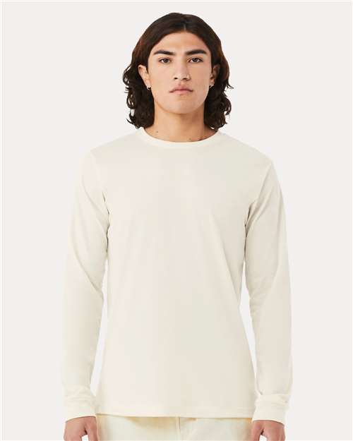 BELLA + CANVAS - Heather CVC Long Sleeve Tee - 3501CVC