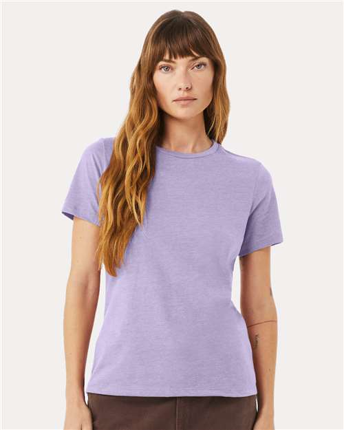 BELLA + CANVAS 6400CVC Women’s Relaxed Fit Heather CVC Tee
