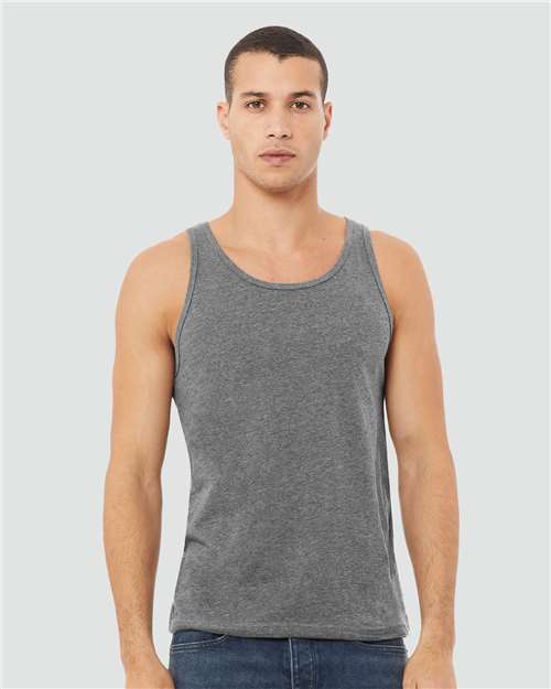BELLA + CANVAS 3480CVC Unisex Heather CVC Tank