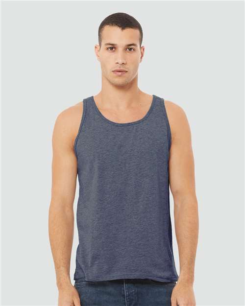 BELLA + CANVAS 3480CVC Unisex Heather CVC Tank