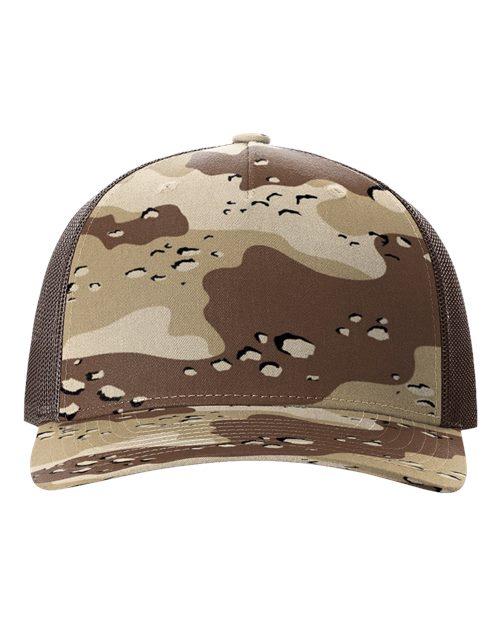 Richardson 112PFP Printed Five-Panel Trucker Cap