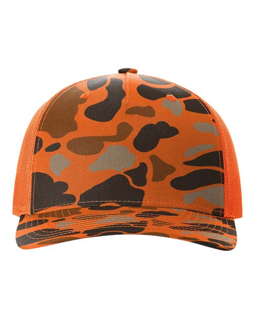 Richardson - Printed Five-Panel Trucker Cap - 112PFP