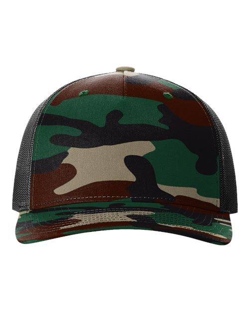 Richardson 112PFP Printed Five-Panel Trucker Cap