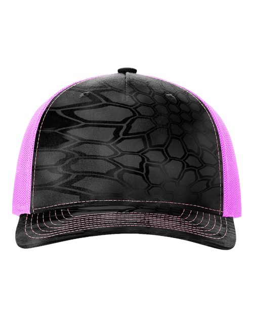 Richardson - Printed Five-Panel Trucker Cap - 112PFP