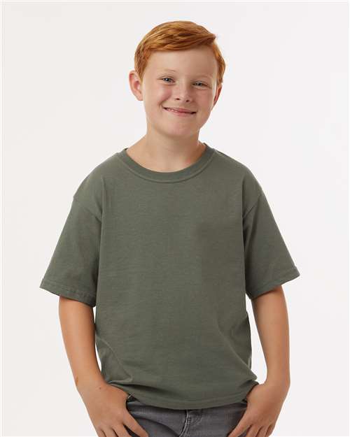 M&O 4850 Youth Gold Soft Touch T-Shirt