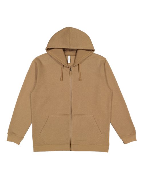 LAT - Unisex Full-Zip Fleece Hoodie Sweatshirt - 6927