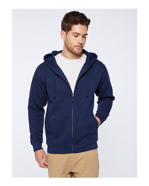 LAT - Unisex Full-Zip Fleece Hoodie Sweatshirt - 6927