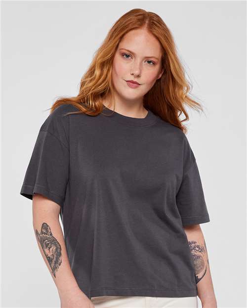 LAT 3520 Unisex Boxy Jersey Tee