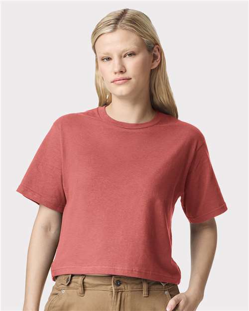 American Apparel - Women's Fine Jersey Boxy Tee - 102