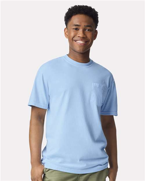 Comfort Colors - Unisex Garment-Dyed Heavyweight Pocket T-Shirt - 6030