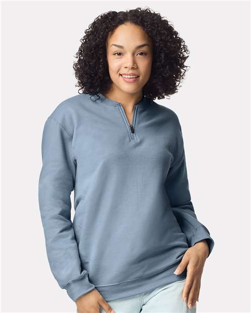 Gildan SF008 Unisex Softstyle® Midweight Quarter-Zip Sweatshirt