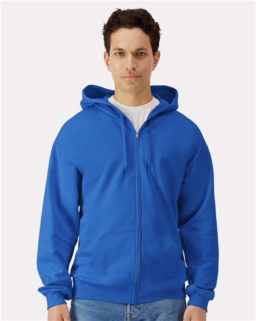 Gildan SF600 Unisex Softstyle® Midweight Full-Zip Hooded Sweatshirt