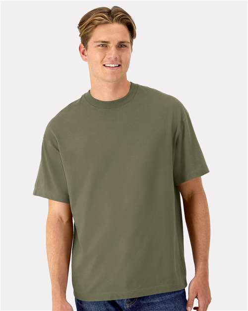 Hanes 5180R Unisex Beefy-T® Retro Street T-Shirt
