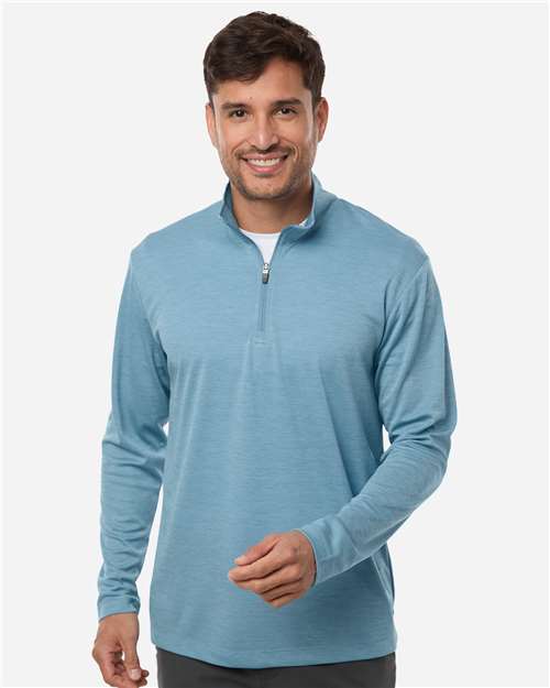AllPro 4HM700 Men's Pro-Lock Performance Mélange Quarter-Zip Pullover