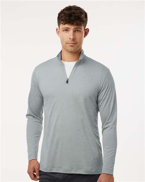 AllPro 4HM700 Men's Pro-Lock Performance Mélange Quarter-Zip Pullover