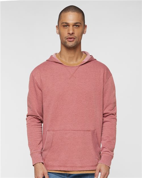 LAT 6936 Unisex Vintage Wash Hoodie Sweatshirt