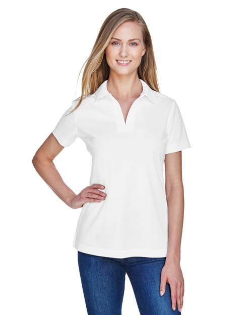 Devon & Jones DG20W Women's CrownLux Performance® Plaited Polo