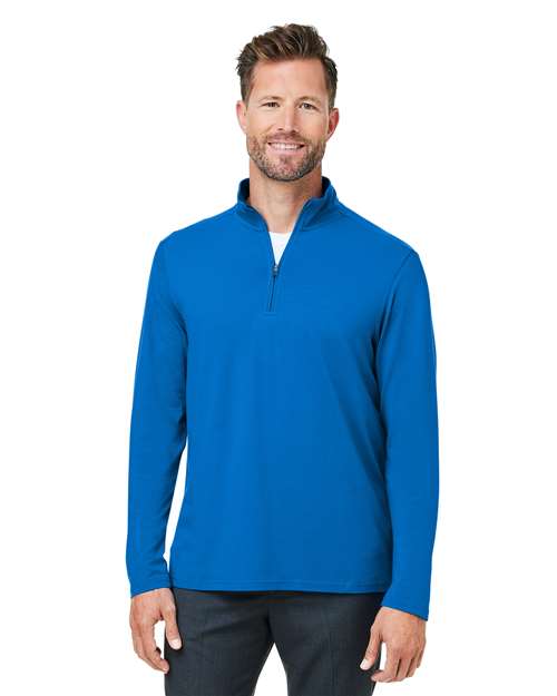 Devon & Jones DG425 Men's Raleigh Stretch Quarter-Zip Pullover