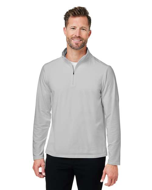 Devon & Jones DG425 Men's Raleigh Stretch Quarter-Zip Pullover