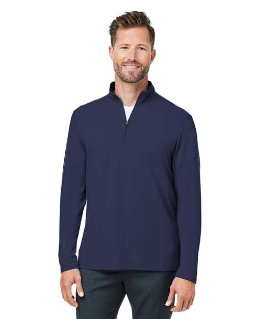 Devon & Jones DG425 Men's Raleigh Stretch Quarter-Zip Pullover