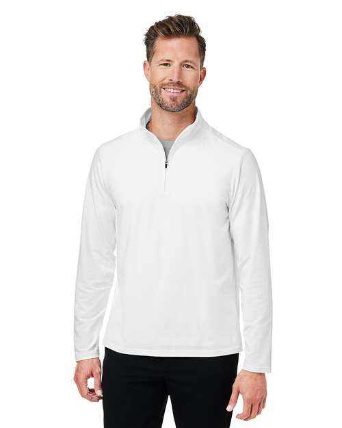 Devon & Jones DG425 Men's Raleigh Stretch Quarter-Zip Pullover