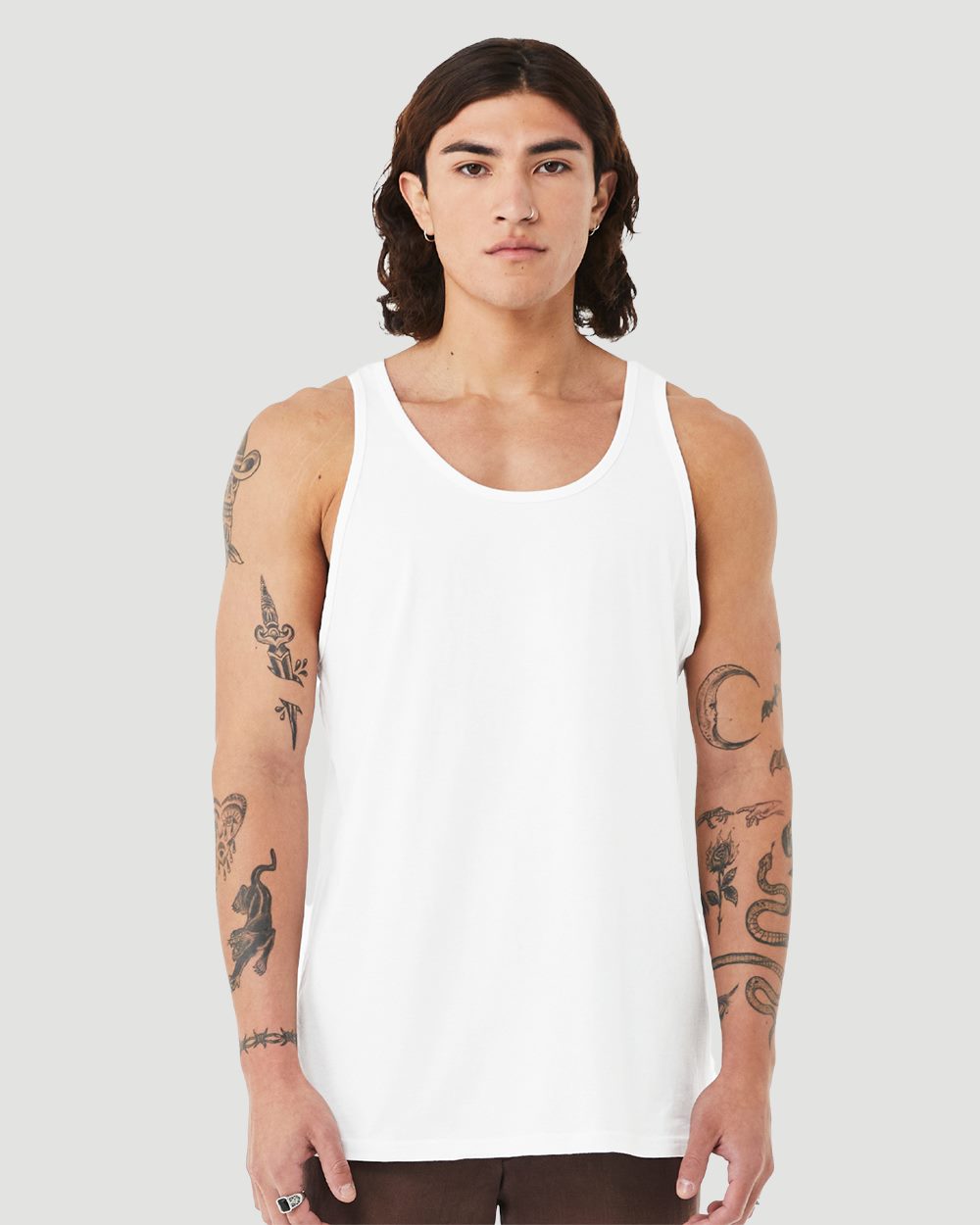 BELLA + CANVAS 3480CVC Unisex Heather CVC Tank