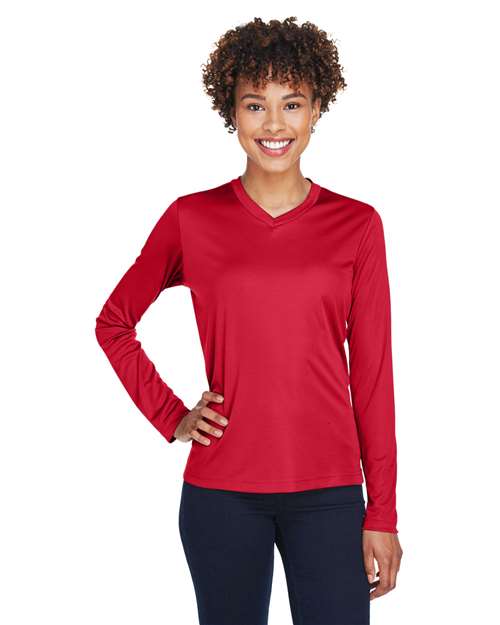 Team 365 TT11WL Women's Zone Performance Long Sleeve T-Shirt
