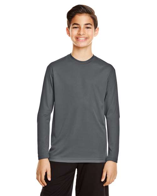 Team 365 TT11YL Youth Zone Performance Long Sleeve T-Shirt