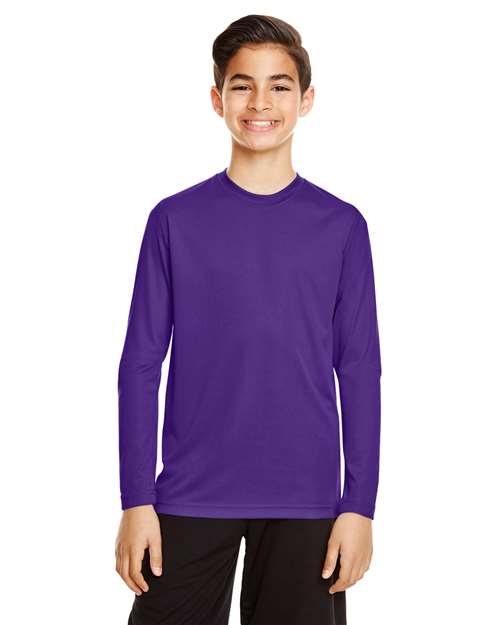 Team 365 TT11YL Youth Zone Performance Long Sleeve T-Shirt